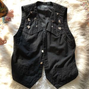 Vintage western vest